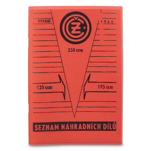 Catalog ND ČZ 125,175,250 Kyvačka 450, 453, 455