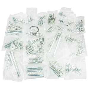 Set of screws complete motorcycle Simson S51 - zinc