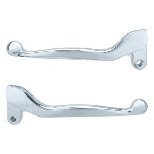 Aluminum levers Simson S51, SR 50 - set PL - chrome.