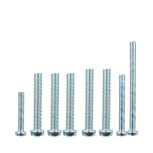 Set of screws for the left and right engine cover Jawa 250 Kyvačka, Panelka, Pérák (8 pcs.)