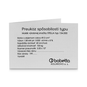 Babetta Stella card