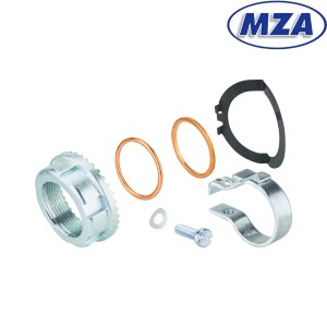 Matica kolena výfuku Simson so zaistením D28 - sada MZA