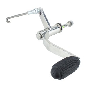 Gear lever Pionýr 20, 21, 23 - stainless steel - Tuning - travel version
