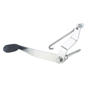 Gear lever Pioneer 550,555 - stainless steel - Tuning - travel version