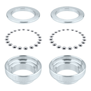 Steering bearing Pionýr 550, 555, 05, 20, 21, 23 - set - zinc