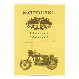 Workshop manual Jawa 250, 350 - 1st type half drum