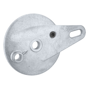 Rear brake shield ČZ125,150C - solid frame