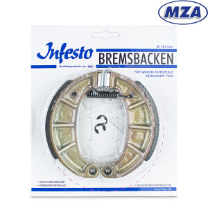 Brake shoe Simson Standart according to orig. (set) - MZA