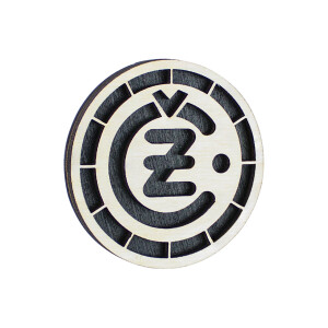 Wooden magnet ČZ logo - 6cm
