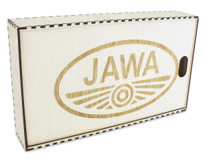 Wooden gift box for Jawa watches