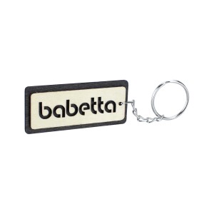 Wooden key ring - Babetta