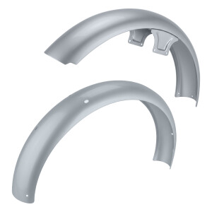 Front and rear mudguard Simson S51 - grey painted (set)