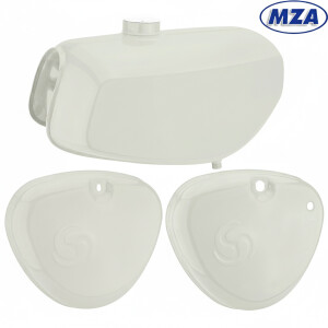 Simson S51 Elektronik box lid tank - white - MZA