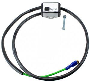 Buzzer/horn button Babetta - chrome - complete