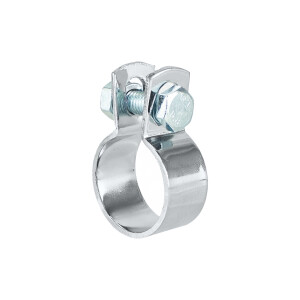 Front exhaust clamp Pioneer - chrome