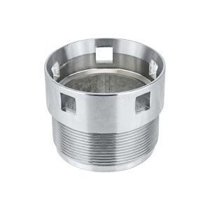 Exhaust elbow nut ETZ 251, 301 - chrome
