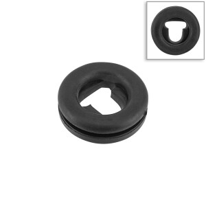Cable grommet for the Jawa/ČZ satellite dish cover casting, model 1 (wider groove)