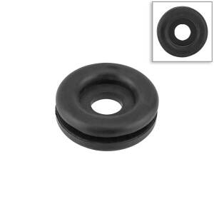 Cable grommet for the Jawa/ČZ satellite dish cover casting, model 3 (wider groove)