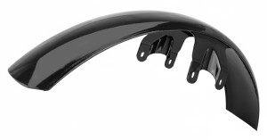 Front mudguard MZ ETZ - black paint