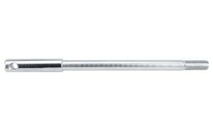 Simson front wheel axle - chrome