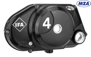 Simson clutch cover without tachometer 4-speed black MZA