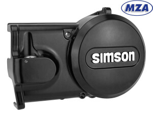 Engine cover Simson AL. - right, black - MZA
