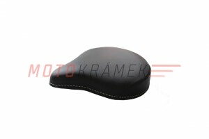 Rear saddle Pérák - black - leather