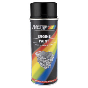 Engine paint black