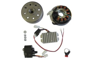 Battery-free, contactless ignition MZ ETZ