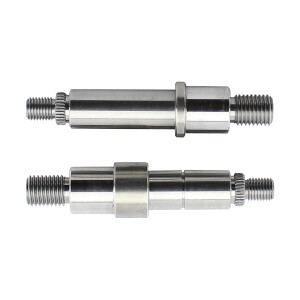 Footpegs ČZ 150C - set Without surface treatment