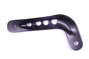 Simson Enduro exhaust bracket - black