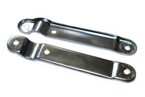 Headlight brackets S11 - zinc - pair