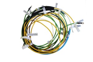 Wiring Pionýr 550 Stump - with horn between the forks