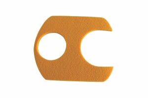 Babetta 207 tank felt - yellow