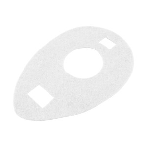 Tank felt ČZ 175 scooter - white