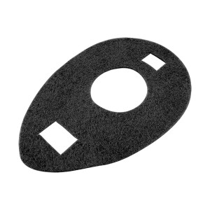 Tank felt ČZ 175 scooter - black