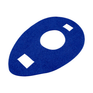 Tank felt ČZ 175 scooter - dark blue
