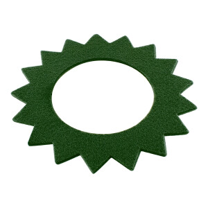 JAWA tank plug felt - green