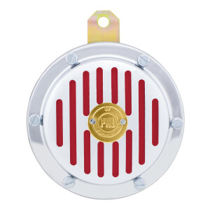 Horn 6V Jawa/ČZ with label - red