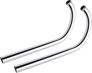 Exhaust elbows Jawa 350 Kyvačka for dovetails - CZ quality - A