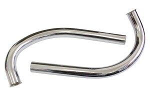 Jawa 350/362 Californian Exhaust Elbows - Nuts - A Quality