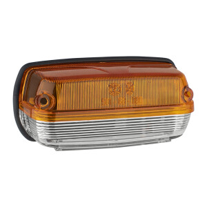 Rear light cover with rubber Pav, ČZ orange/clear