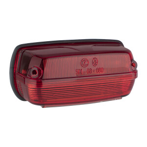 Rear light cover with Pav rubber, ČZ red