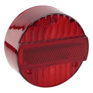 Rear light cover Simson, MZ - round